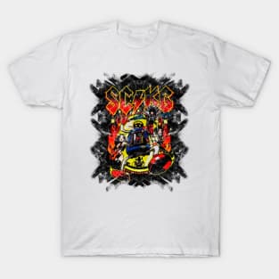 STEREO CASSETE KING OF ROCK! (BRUSHED - VINTAGE) T-Shirt